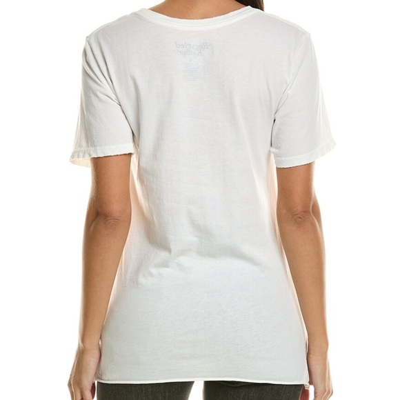 Recycled Karma California Surftiger Boyfriend Tee - Size S - White - NWOT - Picture 2 of 9